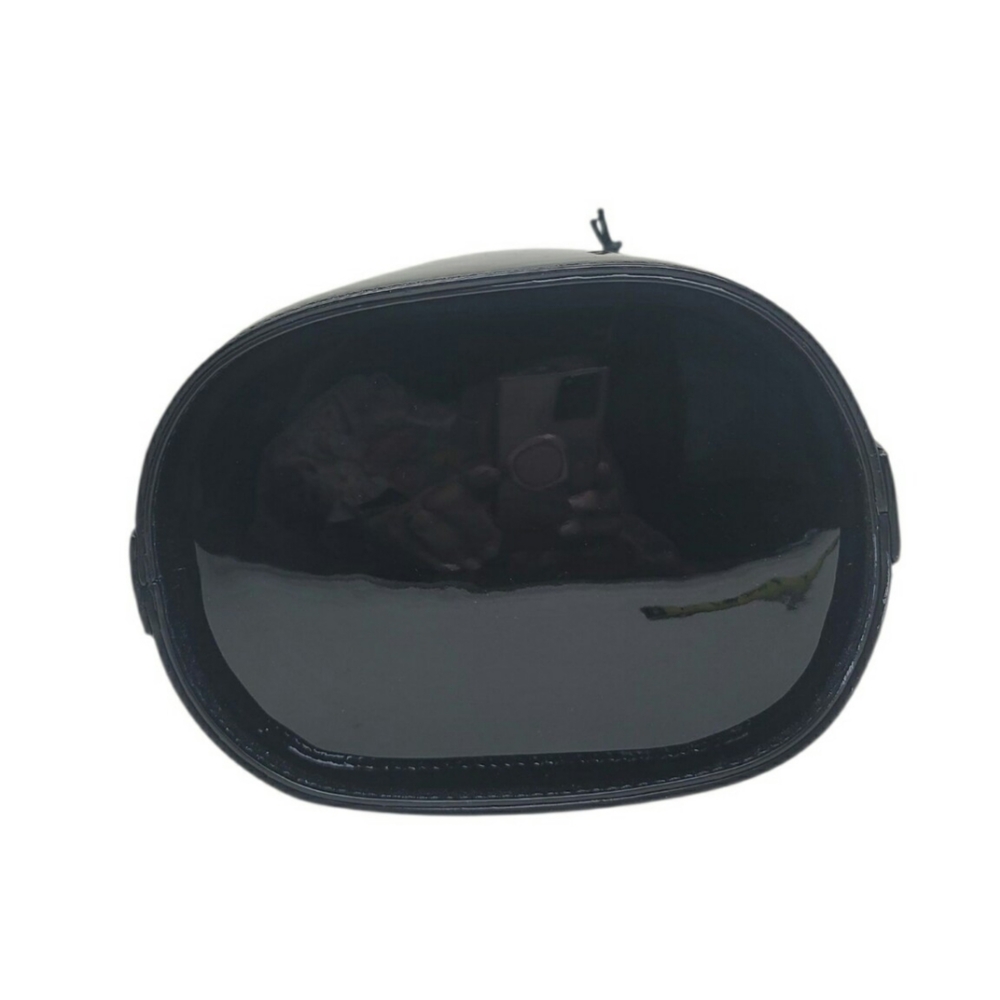 STAUD Black Patent Leather Bucket Bag - Picture 5 of 9